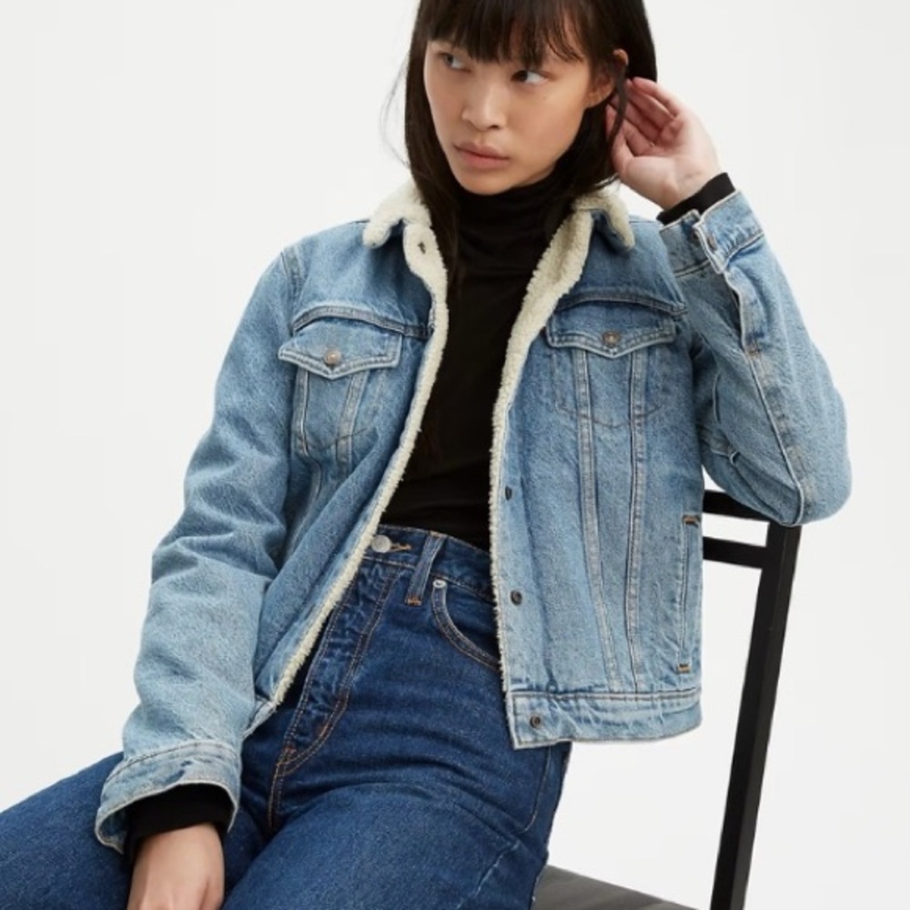 Levi’s original Sherpa denim jacket